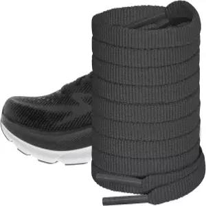 HOKA 클턴/본디/린콘/스카이플로우 러닝화용 NDTEZUGT 신발끈 스니커즈용 1/4(6mm) 교체 플랫