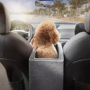 ( )애견캐리어 콘솔카시트 강아지 카시트 차량용 애견가방 RD-12434