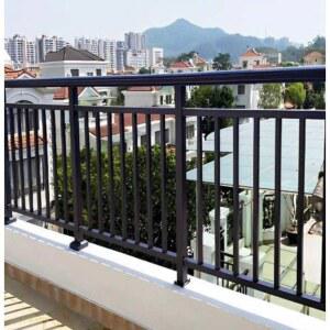 철제 난간 발코니 주택 난간대 베란다 A형 원목 높이 파티션 계단 맞춤 가림막 A타입
