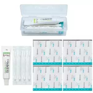 밴드골드 큰상처밴드 대형(8매입)+미니 응급키트 3종 휴대용 구급케이스 어린이집 여행용 포켓용