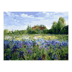 디지털 그리기 DIY 세트 색칠하기 특대형 유화 풍경 대형