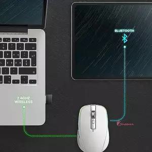 무선마우스 게이밍 lg 블루투스 무소음 아이 패드 맥북 리시버 추천 그램 사무용 노트북 3버튼 충전식bnt94