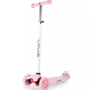 키즈스쿠터 비바 LED 바퀴 키즈 킥보드 핑크 어린이 씽씽카 1P
