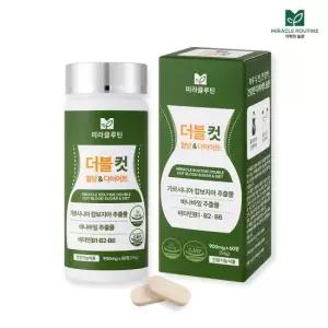 [본사공식] 미라클루틴 더블 컷 혈당  다이어트 (900mgx60정) /바나바잎 가르시니아 체지방감소 보조제