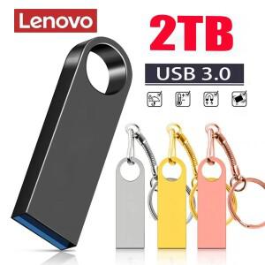 레노버 메탈 플래시 드라이브 USB 3.0 고속 2TB 1TB 방수 메모리 스틱 512GB