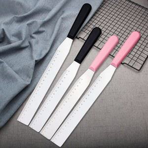 직각 스패츌러 버터칼 아이싱 케이크 주걱 도구 사각 1 베이킹 블랙 스파츌라 케익