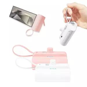 (무료배송) 시그널 도킹 미니 보조배터리 C타입+8핀 10000mAh