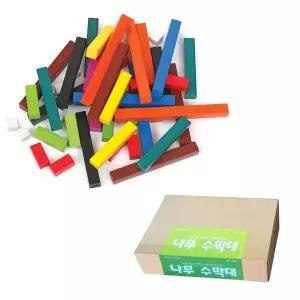 [고려문구]No350/[EDUS 0205]나무수막대 1인세트 소수막대