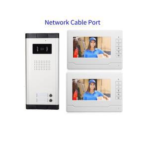 유선 비디오 인터콤 시스템 네트워크 케이블 포트 도어폰 초인종 IR 카메라 키트 (가정용 빌라 아파트 )