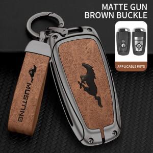 아연 합금 자동차 원격 스마트 키 케이스 커버 포드 머스탱 익스플로러 엣지 퓨전 Mondeo F150