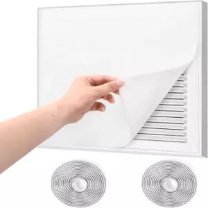 Fasmov 98 x 18인치 완전 프리미엄 통풍구 레지스터 필터 키트 정전기 미디어 및 157인치 테이프 가정용