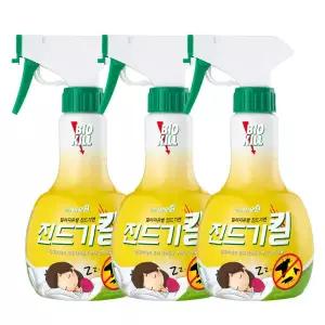 비오킬 (진드기킬) 모기 살충제 370ml 3개