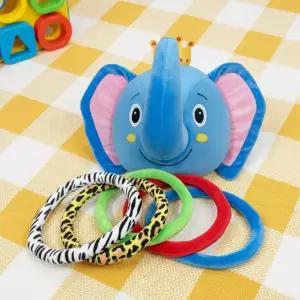 티거 헝겊 고리던지기 코끼리 인형 벽걸이 링끼우기 쌓기놀이 신체활동 운동회 유아 (6p)