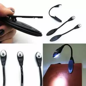 집게 WPE601G4 LED북라이트 취침등 책상용스탠드