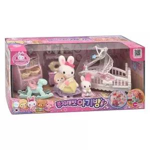 [알티피아]콩지래빗 아기방 피규어 어린이 역할 놀이 인형 장난감