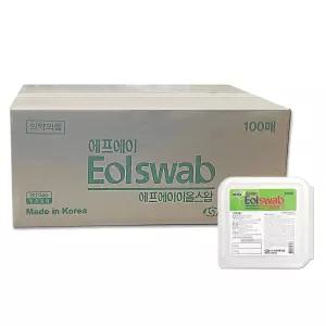 FA 에프에이 이올스왑 (100매) 1박스/60통 벌크 알콜솜 핸드폰 장난감 소독솜