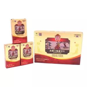 고려태극삼절편 60g +60g ( 2개 )홍삼 스틱 삼절편 말랭이 인삼 젤리 진과 캔디 세트 선물 선물용