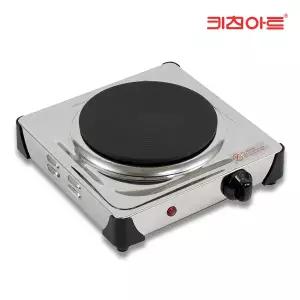 키친아트 1구 세라믹 핫플레이트 KG-02TH 빠른발열 다양한용기 사용 세라믹코팅