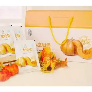 [그린애]국산 늙은 호박 순수 호박즙 진공저온추출 90ml 30팩 5box 무첨가 (총150팩)