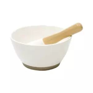 블루마마 도자기 절구 세트 강판 이유식 용품 베이지 BNA