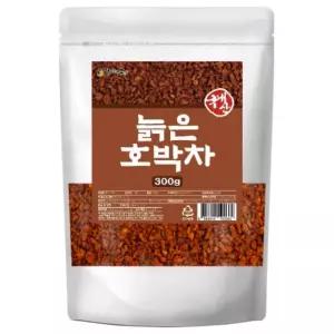 늙은 호박차 300g 원물 말린것 디카페인차 카페인없는차 물 식수 대용 임산부 호박티 건강차 볶은 호박 100% 국내산