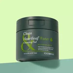 (무배)푸드어홀릭 클린앤 어성초 워터 클렌징 패드 200ml (60매) /클...