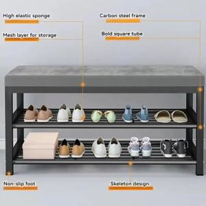신발 교환 의자 가정용 수납 소파 직사각형 휴식 매장 옷가게 다층