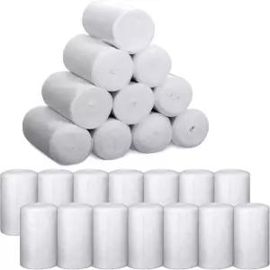 24 롤 캐스트 패딩 개별 팩 언더캐스트 랩 밴드와 석고 소프트 천으로 감싼 할로윈 밴드 아트 프로젝트