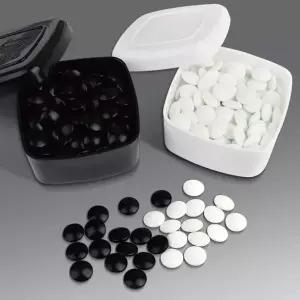 바둑알 육형제 23호 규격 바둑돌 360개 바둑통 포함