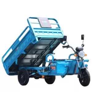 전동 삼륜차 전기 오토바이 가정용 농업용 적재용 대형 하중 운반 트럭