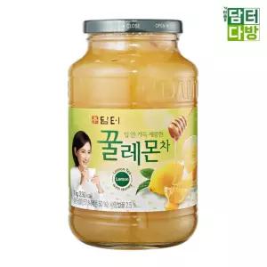과육 꿀 레몬티 1kg 달콤 과실청 과육청 액상차 음료 베이스 아이스 주스