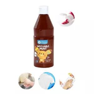 3세 미술 샘방지 물로지우는 페인트 갈색 홈스쿨 마블링 색감교육