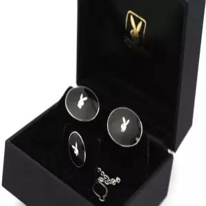 플레이보이 A등급 남자 명품 커프스 뱃지 핀 포인트 빈티지