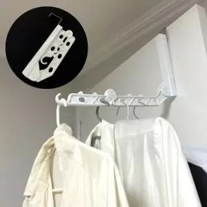 고품질 문걸이 화이트 문걸이빨래건조대 빨래건조대 접이식 (WFGTFZT)