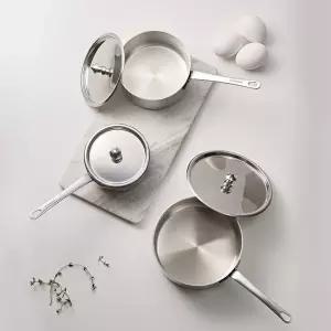 알텐바흐 미니티 통5중 편수 스텐냄비 소스팬 소스팟 3종(10cm+12cm+14cm) 세트