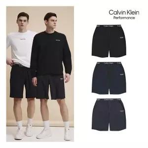 [Calvin Klein]퍼포먼스 25Summer 하프 로고팬츠 3종 남성