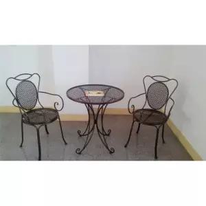 철체 테이블 의자 빈티지 야외 티테이블 엔틱