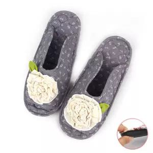 발편한 쿠션 슬리퍼 서빙화 유치원 교사 실내화 회색 어린이집선생님덧신