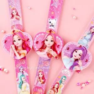 시계 캐릭터 워치 시크릿쥬쥬 NEW 보석 전자 아동 손목 아동시계 스냅워치 LED시계-4EA