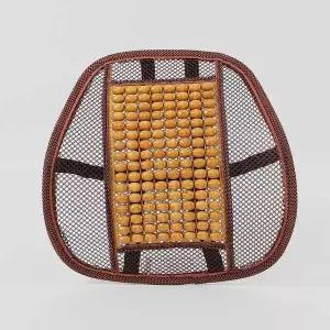 [콩심팥심]원목 자동차 등받이 카시트 어린이 차량용시트 등쿠션 차량방석