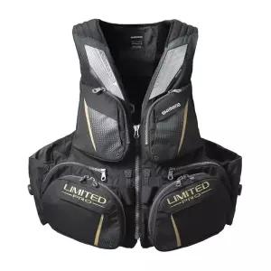 시마노 (SHIMANO) 플로팅 베스트 리미티드 프로 VF-110X 리미티드 블랙 2XL