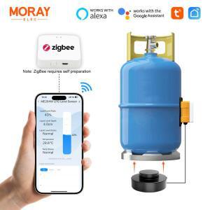 모레이 ME204Z 투야 스마트라이프 WiFi 지그비 장거리 전송 가스 레벨 표시기