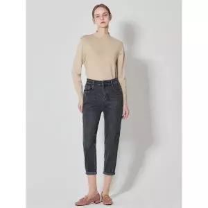 [하프클럽/보니스팍스]데미지 세미배기 데님팬츠 (택가격 109000원)