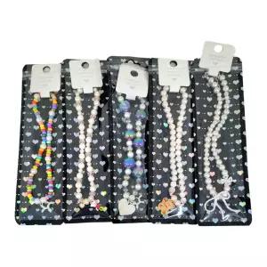 팬던트가 빛나는 수공예 진주 목걸이 애견펜던트 길고양이목걸이