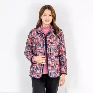 엄마옷 2온스 누비 카라 패딩점퍼 1GHJ25412 중년여성 마담 60 70대  빅사이즈 할머니