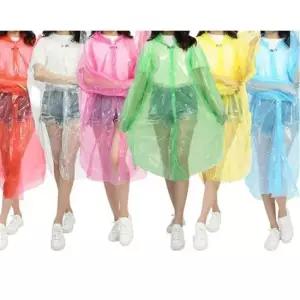 남자우비 (색상랜덤) 단추형 우비 남성 여성 비옷 우의 비닐 레