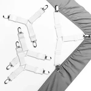 Y형 756LES12 집게클립 세트 침대시트고정밴드 이불고정핀 패드