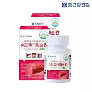 [종근당건강] 슈퍼 밀크씨슬 칸 60정2병(4개월분)[25615100]