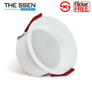 더쎈 LED 다운라이트 에코 온스 3인치 8W 플리커프리 슬림테 움푹 매입등