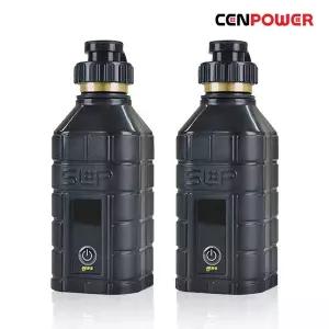 쎈파워 수류탄 전동릴배터리 3000mAh 2세트 충전기포함/급속충전지원